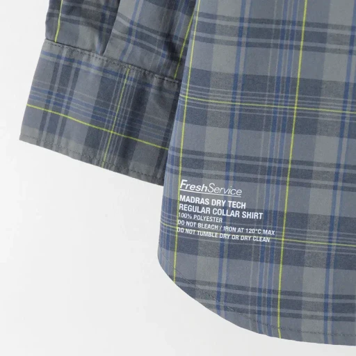 Madras Dry Tech Regular Collar Shirt