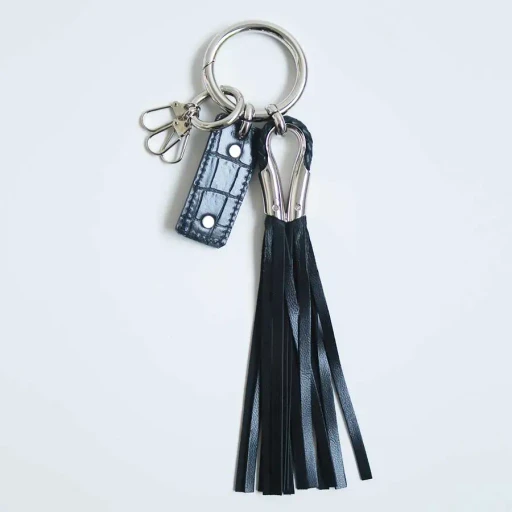 Leather Tassel Charm