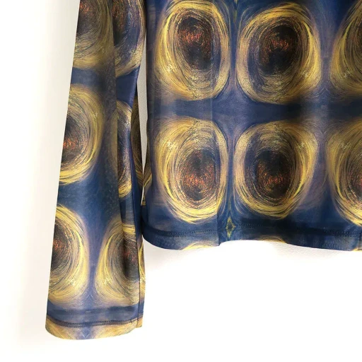 Sheer Print Longt