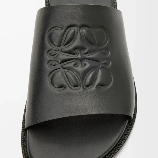 Flex Anagram Slide In Soft Calfskin