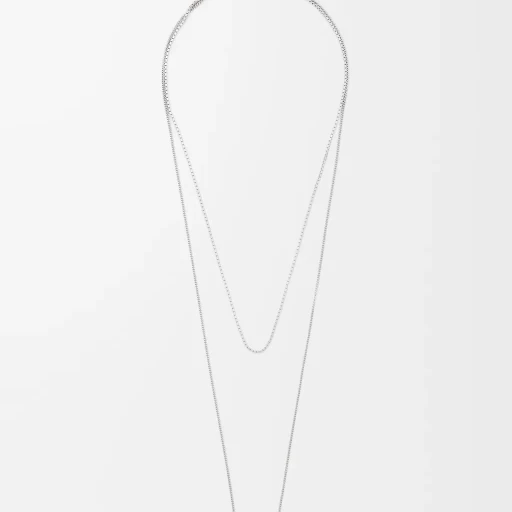 Anagram Bombé Necklace In Sterling Silver