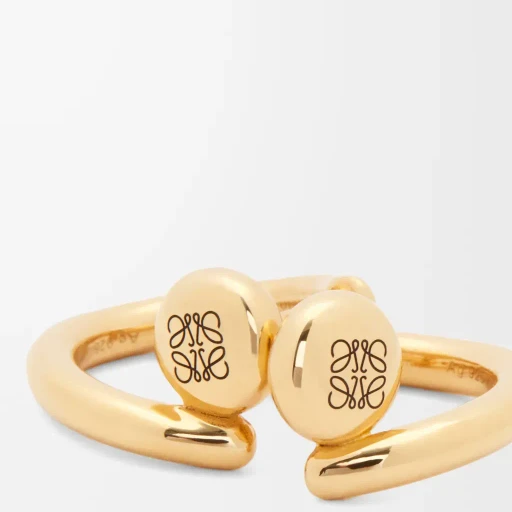 Anagram Pebble Mini Hoop Earrings In Sterling Silver