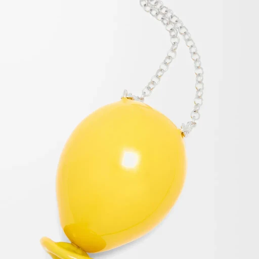 Balloon Pendant In Sterling Silver And Enamel