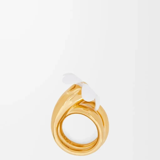 Flor Ring In Sterling Silver And Enamel