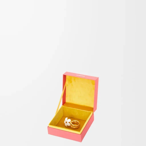 Flor Ring In Sterling Silver And Enamel