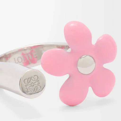 Flor Ring In Sterling Silver And Enamel