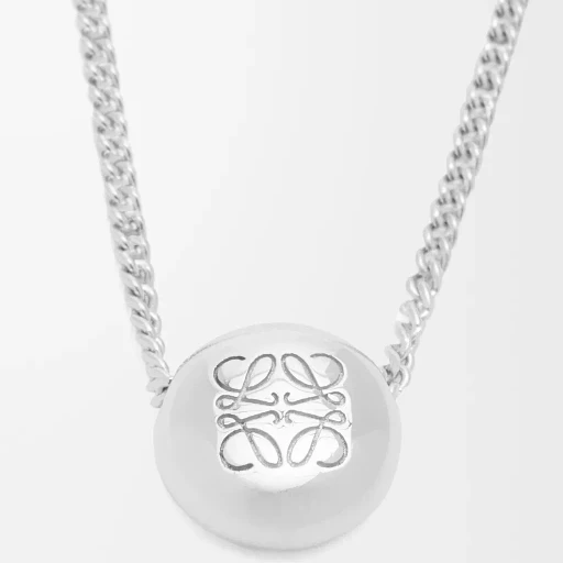 Pebble Necklace In Sterling Silver