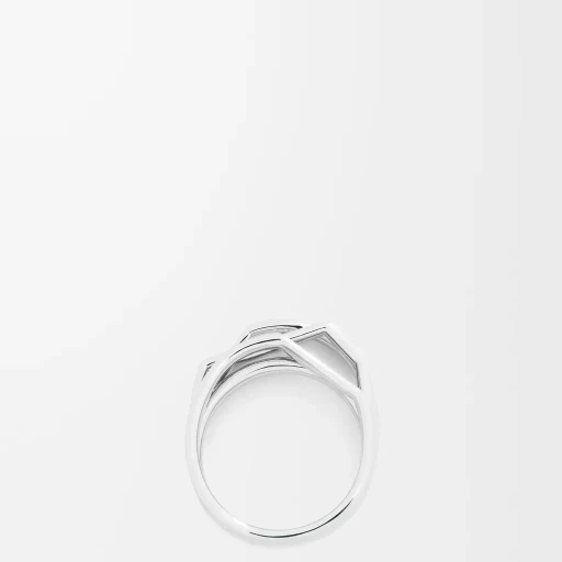Stacked Ring In Sterling Silver