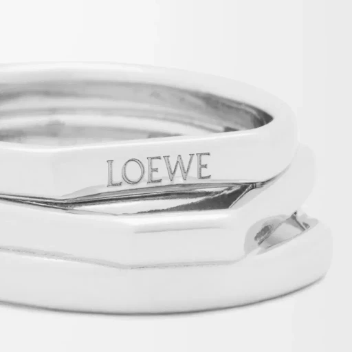 Stacked Ring In Sterling Silver