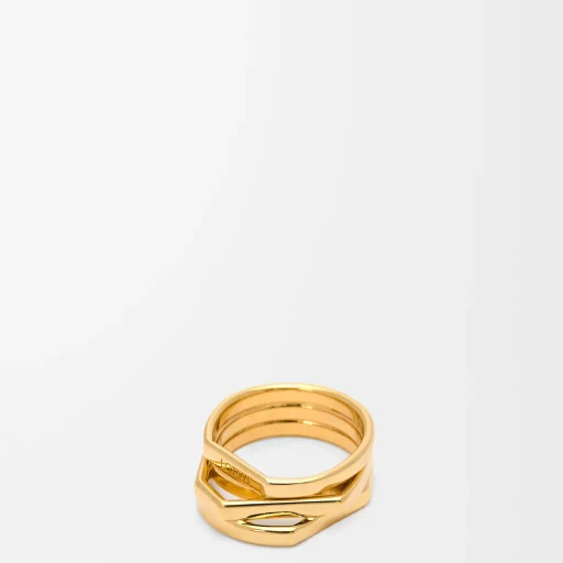 Stacked Ring In Sterling Silver