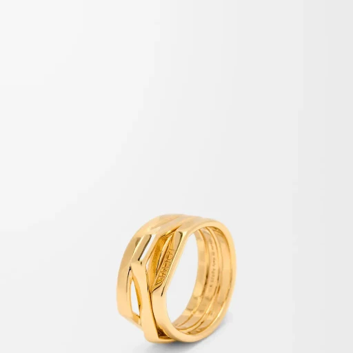 Stacked Ring In Sterling Silver
