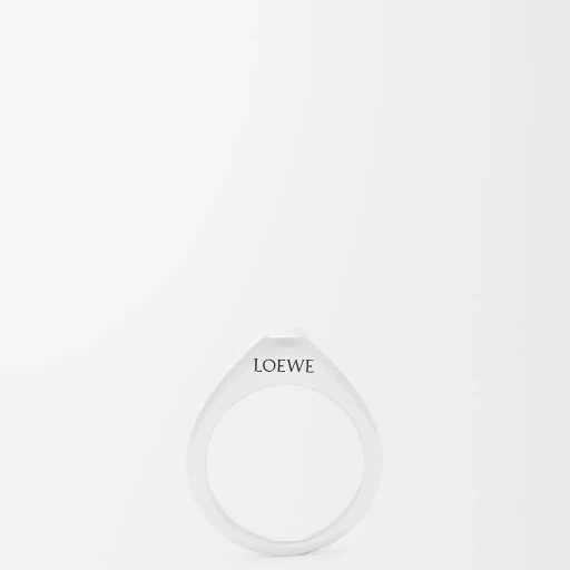 Stirrup Ring In Sterling Silver