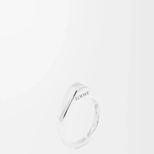 Stirrup Ring In Sterling Silver