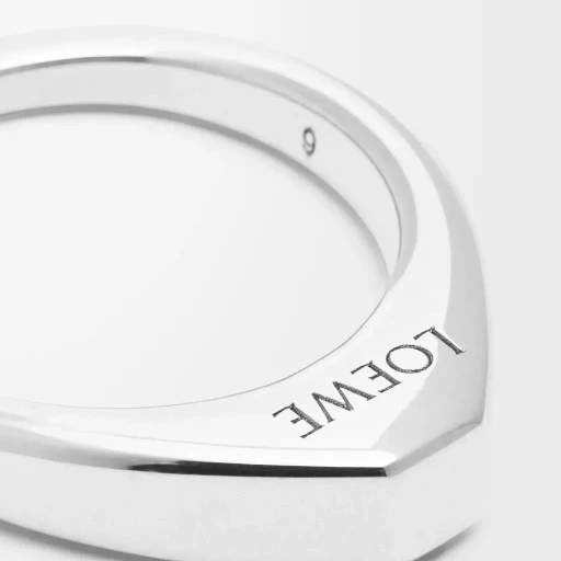 Stirrup Ring In Sterling Silver