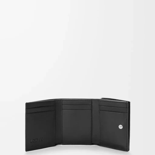 Trifold Wallet In Satin Calfskin