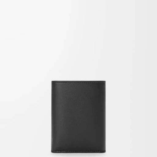 Trifold Wallet In Satin Calfskin