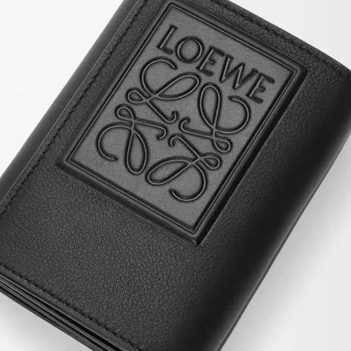 Trifold Wallet In Satin Calfskin