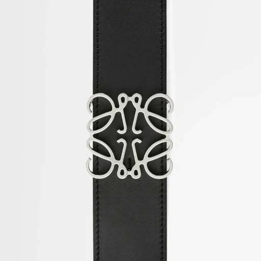 Reversible Anagram Belt In Smooth Calfskin