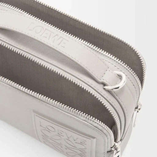 Mini Crossbody Camera Bag In Satin Calfskin