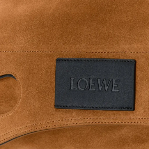 Bob Folded Tote In Suede