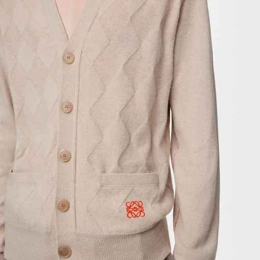 Cardigan In Wool And Cashmere