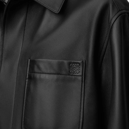 Overshirt In Nappa Lambskin