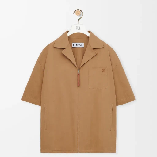 Short Sleeve Shirt In Cotton