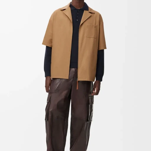 Short Sleeve Shirt In Cotton