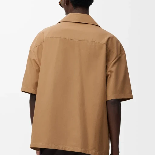 Short Sleeve Shirt In Cotton
