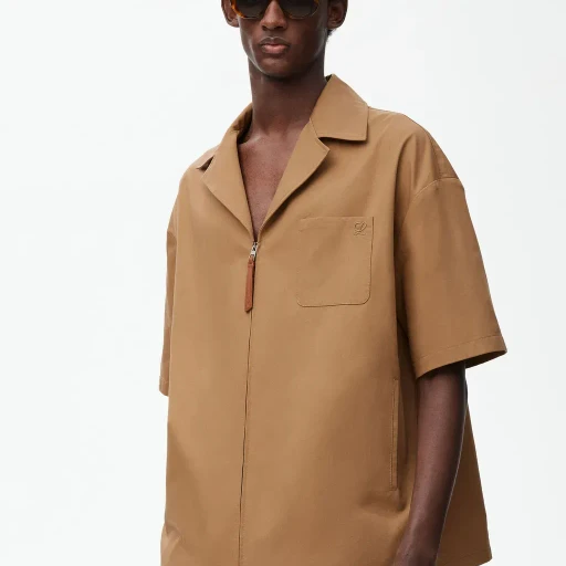 Short Sleeve Shirt In Cotton