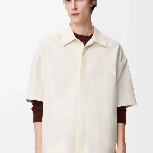 Short Sleeve Shirt In Cotton