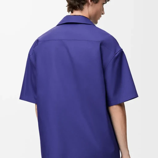 Short Sleeve Shirt In Cotton