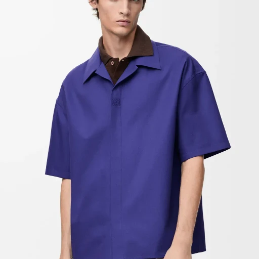 Short Sleeve Shirt In Cotton