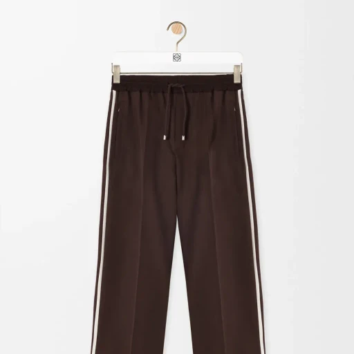 Drawstring Trousers In Wool