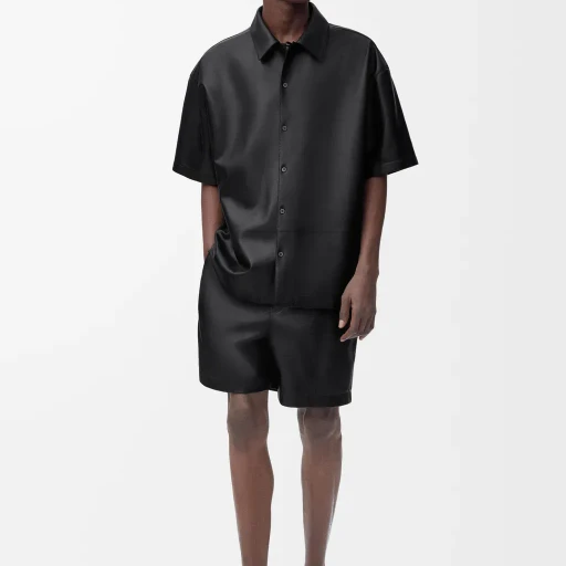 Shorts In Nappa Lambskin