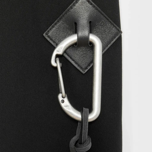 Low Crotch Trousers In Cotton