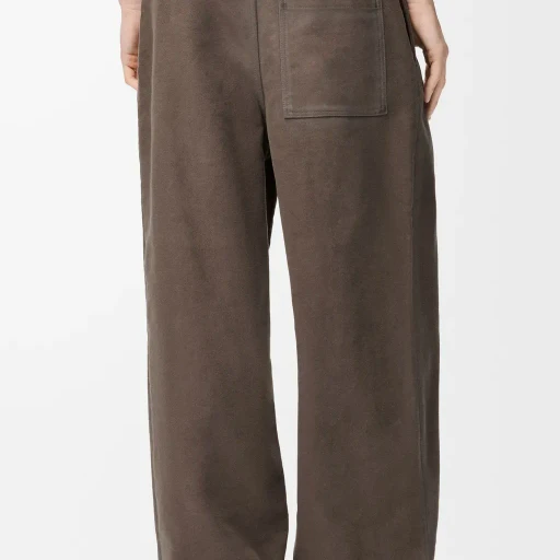 Trousers In Cotton Blend