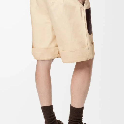 Turn-Up Shorts In Cotton