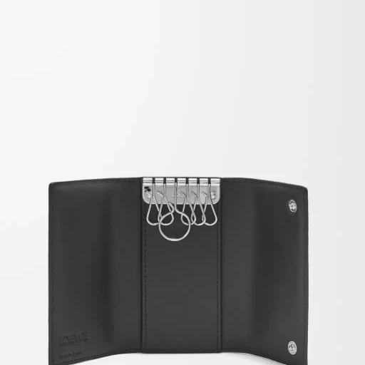 Key Case In Soft Grained Calfskin