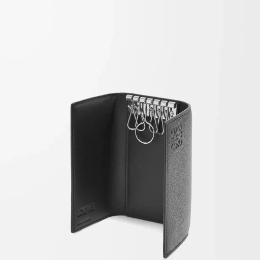Key Case In Soft Grained Calfskin