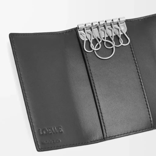Key Case In Soft Grained Calfskin