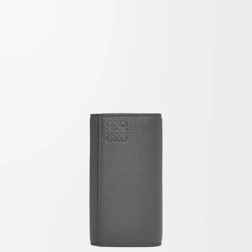 Key Case In Soft Grained Calfskin