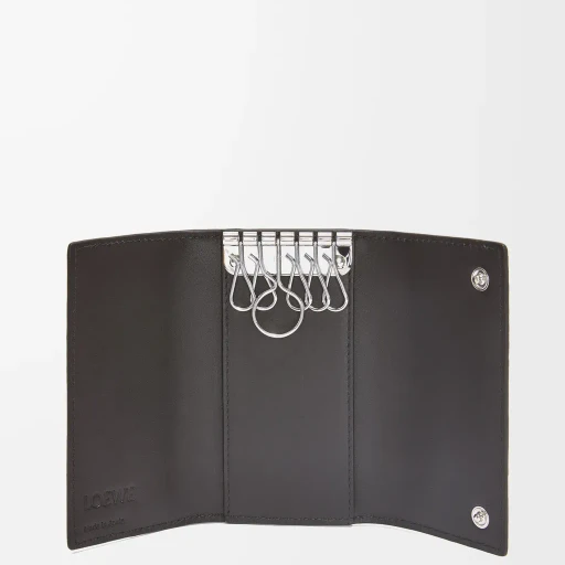 Key Case In Soft Grained Calfskin