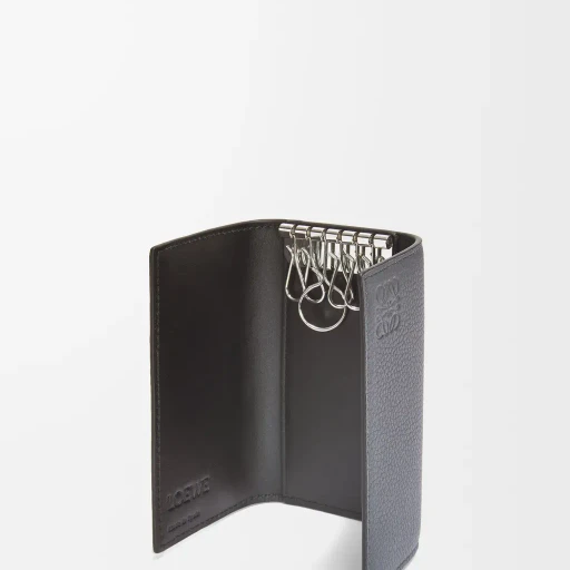 Key Case In Soft Grained Calfskin