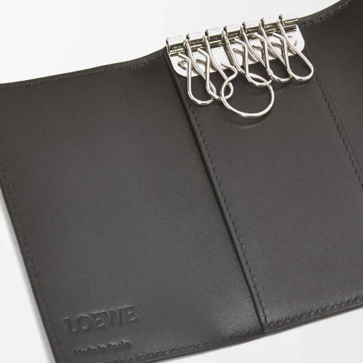 Key Case In Soft Grained Calfskin