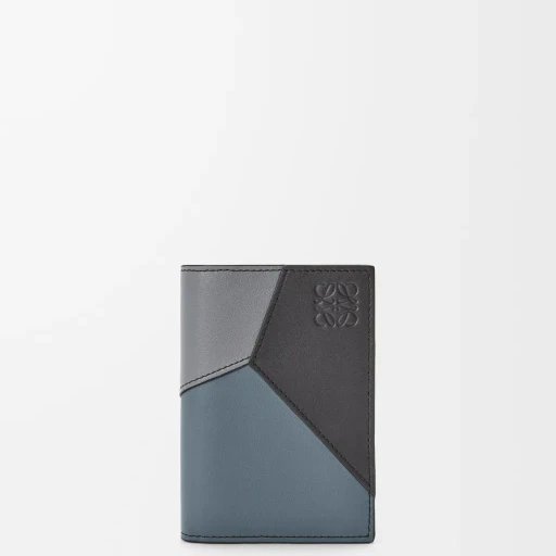 Puzzle Bifold Cardholder In Classic Calfskin