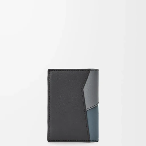 Puzzle Bifold Cardholder In Classic Calfskin