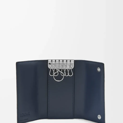 Key Case In Soft Grained Calfskin