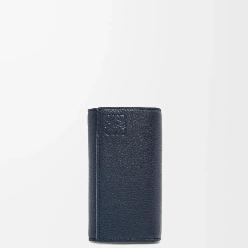 Key Case In Soft Grained Calfskin