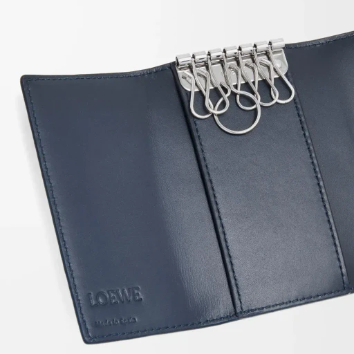 Key Case In Soft Grained Calfskin